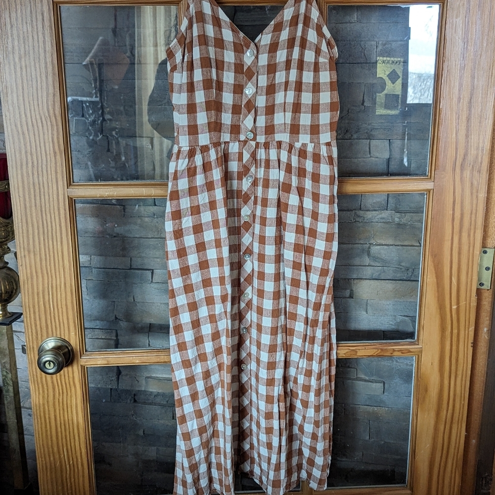 Summer Dress, A New Day, Small, Plaid
